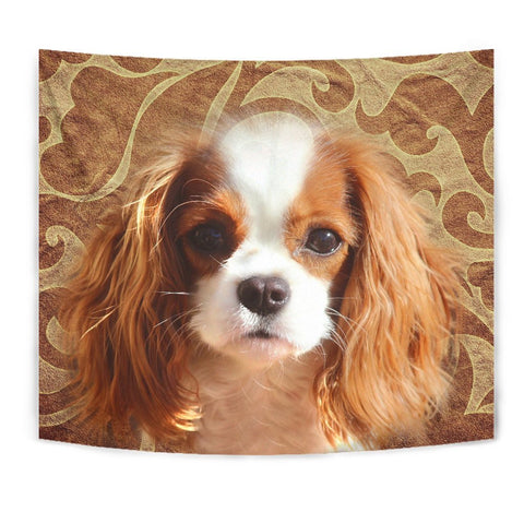 Cavalier King Charles Spaniel Print Tapestry-Free Shipping