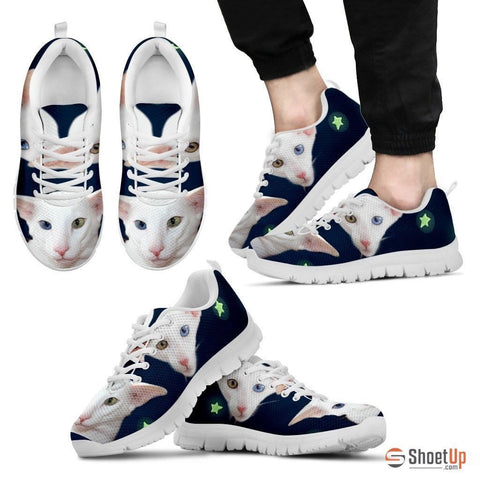 Oriental Cat Print Running Shoes For Men-Free Shipping