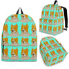 American Staffordshire Terrier Dog Print Backpack-Express Shipping