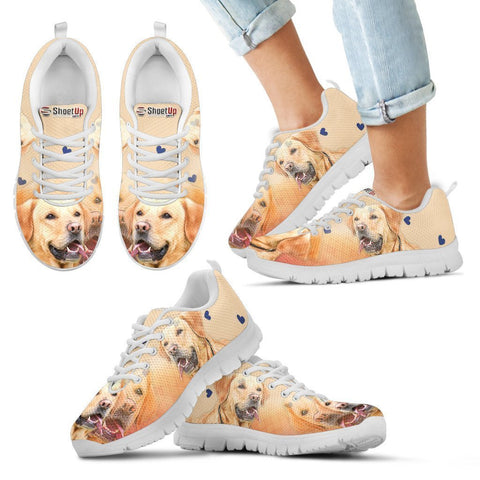 Labrador Retriever Print Running Shoes For Kids- Free Shipping