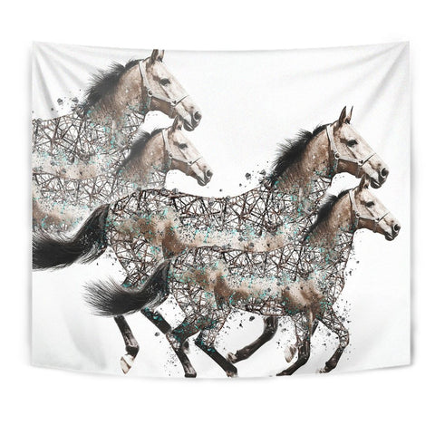 American Quarter Horse Art Print Limited Edition Tapestry-Free Shipping