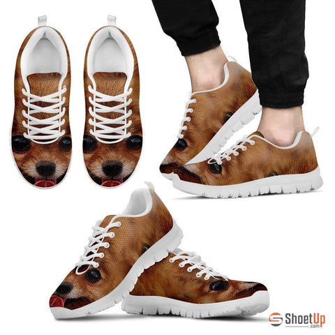 Pomeranian Dog Print Running Shoe (Men And Women)- Free Shipping