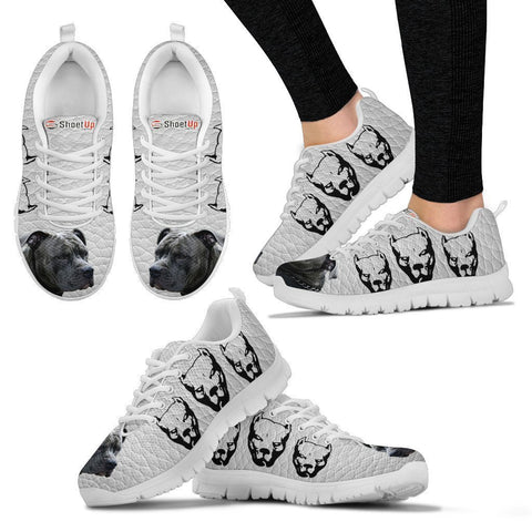 Amazing Pitbull  Dog-Women's Running Shoes-Free Shipping