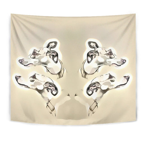 Amazing Whippet Dog Print Tapestry-Free Shipping