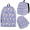 Borzoi Dog Print Backpack-Express Shipping