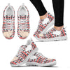 Vietnamese Pot Bellied Pig Print Christmas Running Shoes For Women- Free Shipping