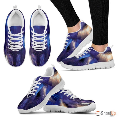 Blue Wolf-Men And Women's Running Shoes-Free Shipping