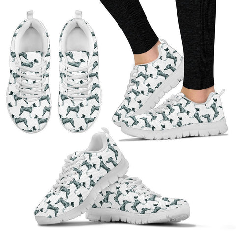 Basenji Dog Pattern Print Sneakers For Women- Express Shipping