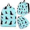 Black Labrador Print BackPack - Express Shipping