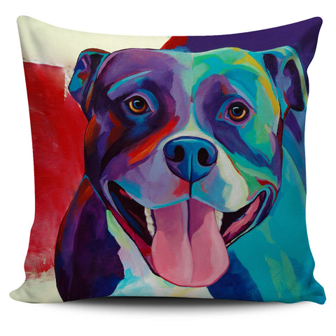 Bulldog Art Pillow Cover