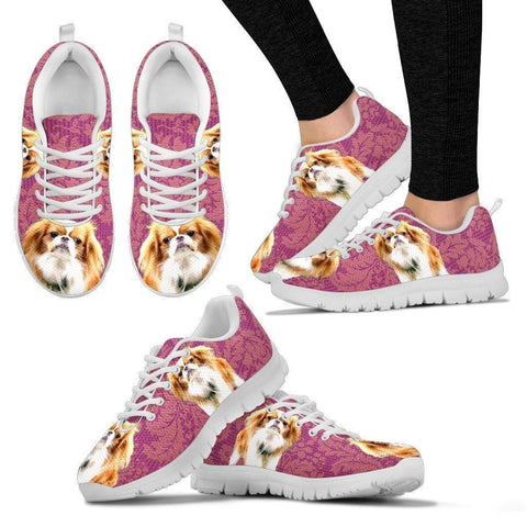 Customized Dog Print-Running Shoes For Women-Designed By Mary Wagman-Paww-Printz-Merchandise