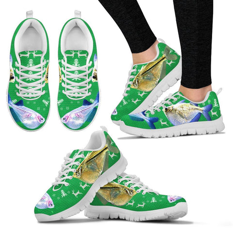 Common HatchetFish (River Hatchetfish) Print Christmas Running Shoes For Women- Free Shipping