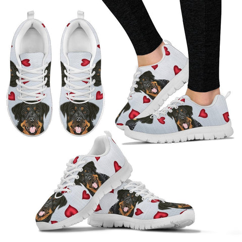 Valentine's Day Special-Rottweiler Print Running Shoes For Women-Free Shipping