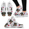 Valentine's Day Special-Rottweiler Print Running Shoes For Women-Free Shipping