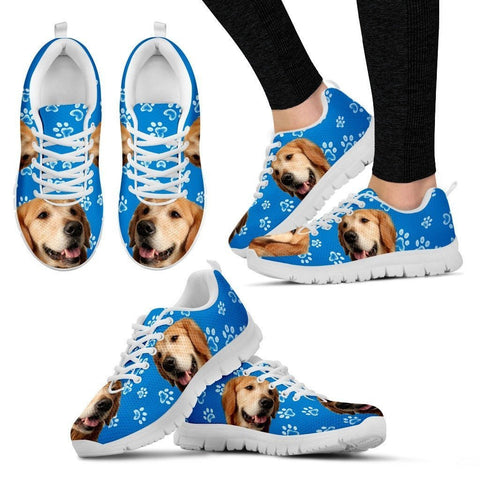 Customized Dog Print Running Shoes For Women-Free Shipping-Designed By Elaine Loke