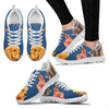 Lovely American Cocker Spaniel Print Running Shoes For Women- Free Shipping