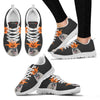 Norwegian Elkhound Halloween Print Running Shoes For Kids/Women-Free Shipping