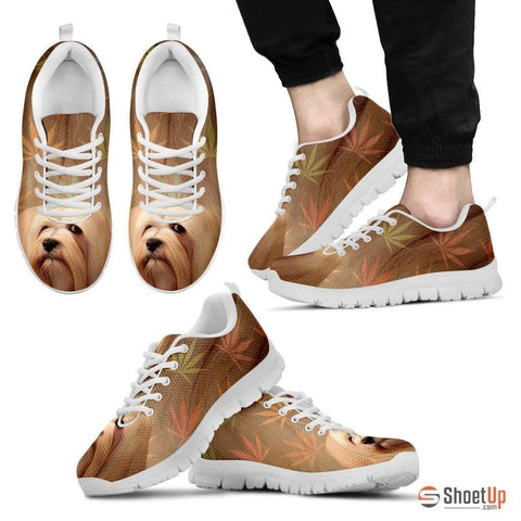 Lhasa Apso Dog Running Shoes For Men-Free Shipping