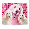 Afghan Hound Dog Print Tapestry-Free Shipping