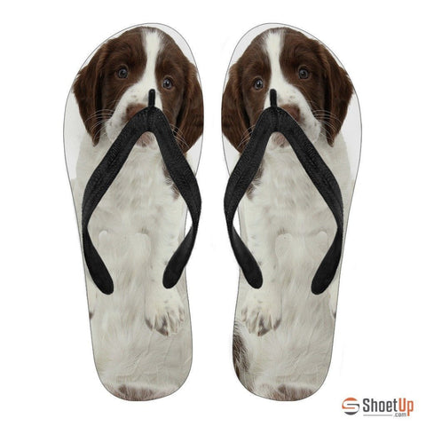 English Springer Spaniel Flip Flops For Men-Free Shipping Limited Edition