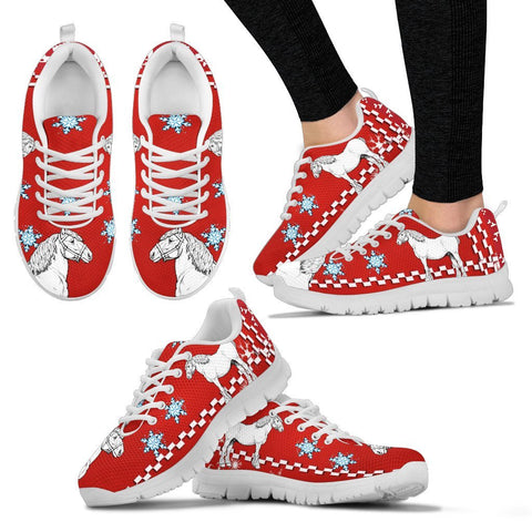 Clydesdale Horse Christmas Running Shoes For Women- Free Shipping