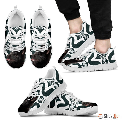 Schipperke Dog Running Shoes For Men-Free Shipping