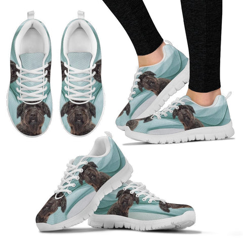 Bouvier des Flandres Print Running Shoes For Women-Free Shipping
