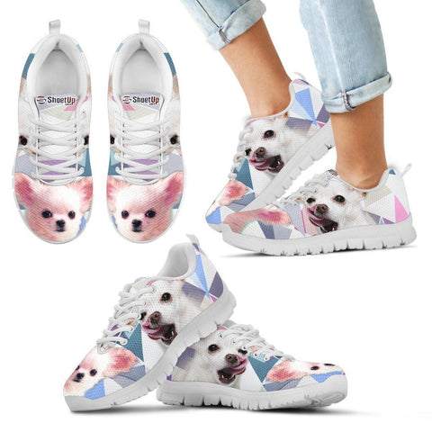 Cute Chihuahua Print Running Shoes For Kids- Free Shipping