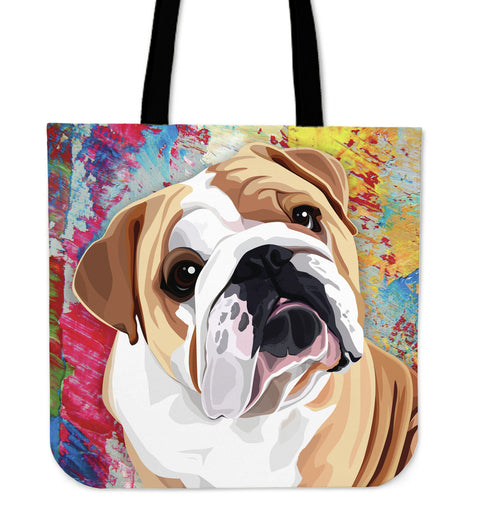 Bulldog Tote Bag