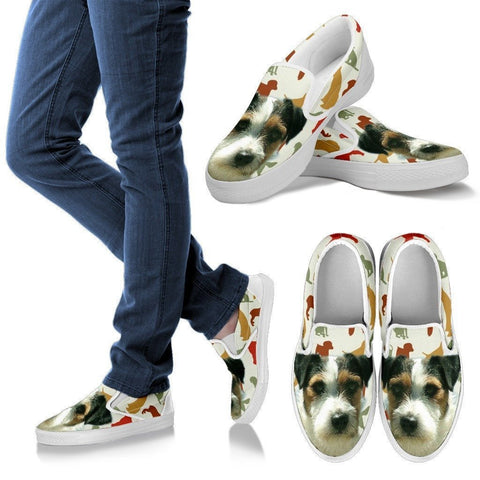 Parson Russell Terrier Slip Ons For Women- Express Shipping