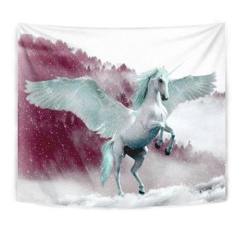 Flying Unicorn Print Tapestry-Free Shipping
