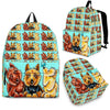 Australian Terrier Dog Print Backpack-Express Shipping