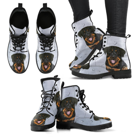 Valentine's Day Special-Rottweiler Print Boots For Women-Free Shipping