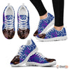 Burmese Cat  Print (White/Black) Running Shoes For Women-Free Shipping