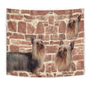 Australian Silky Terrier Print Tapestry-Free Shipping