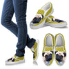 Pug Print-Slip Ons For Women-Express Shipping