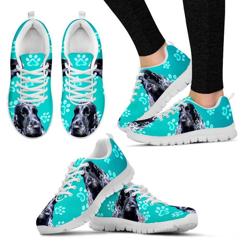 Customized Dog Print Running Shoes For Women-Free Shipping-Designed By Marina Christensen