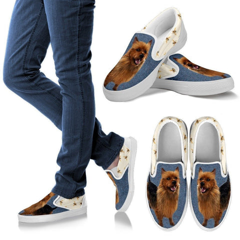 Australian Terrier Print Slip Ons For Women-Express Shipping