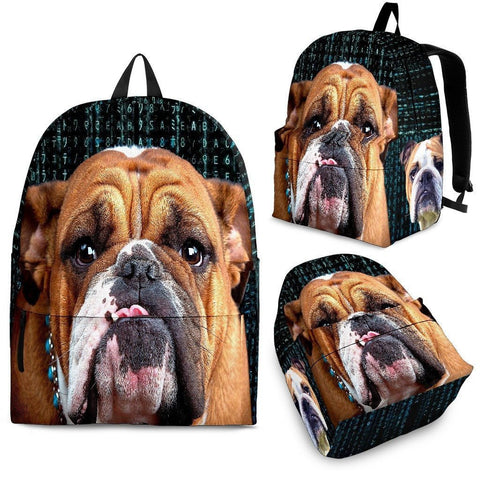 Bulldog Print BackPack - Express Shipping