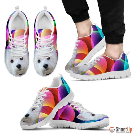 Westie Dog Running Shoes For Men-Free Shipping