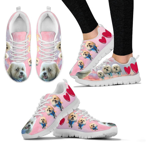 Customized Dog Havanese Print 3 Running Shoes For Women-Express Shipping