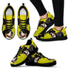 Greater Swiss Mountain Dog Print (Black/White) Running Shoes For Women-Free Shipping