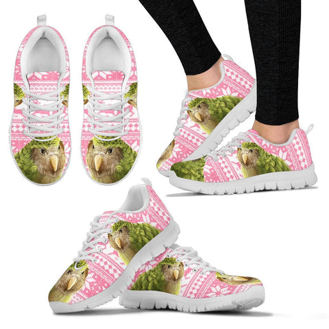 Sirocco Parrot (Kakapo) Christmas Running Shoes For Women-Free Shipping