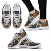 Miniature Australian Shepherd Halloween Print Running Shoes For Kids/Women-Free Shipping