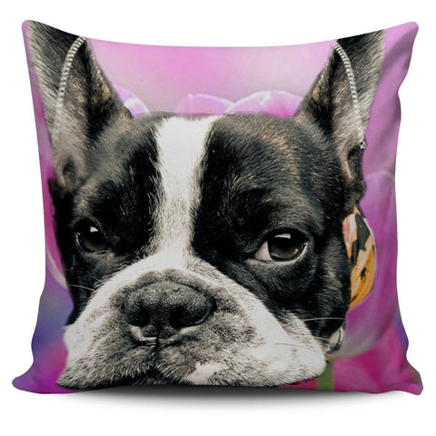 Boston Terrier(Dog) Pillow Cover-3D Print-Free Shipping-Paww-Printz-Merchandise