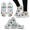 Maltese Dog Christmas Print Running Shoes For Women-Free Shipping
