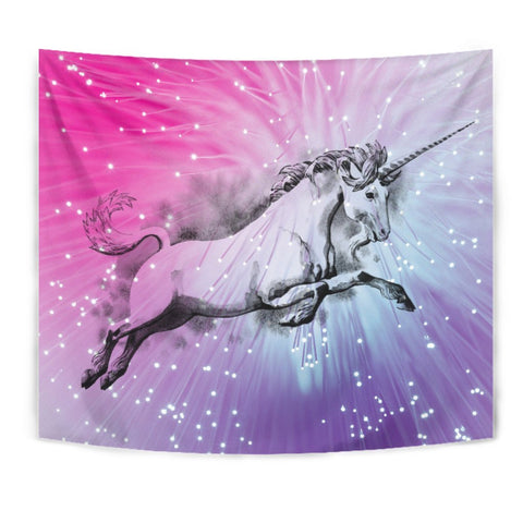 Flying Unicorn Print Tapestry-Free Shipping
