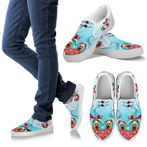 Valentine's Day Special-Cairn Terrier Print Slip Ons For Women-Free Shipping