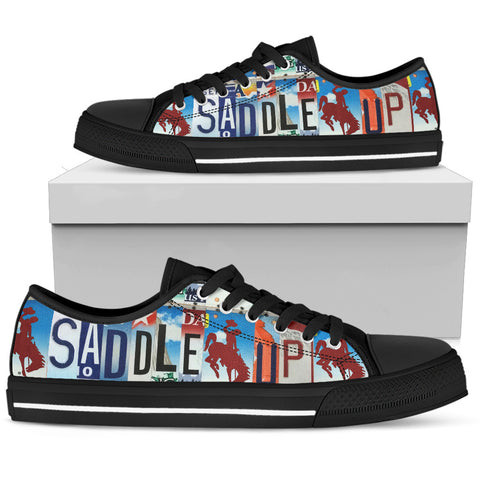 Saddle Up Low Top Shoes for the Horse Lover - Mens