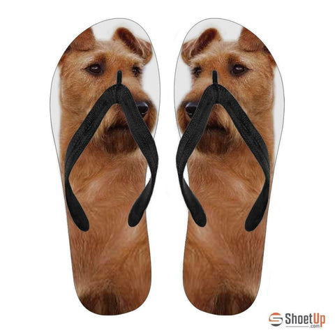 Irish Terrier Flip Flops For Women-Free Shipping